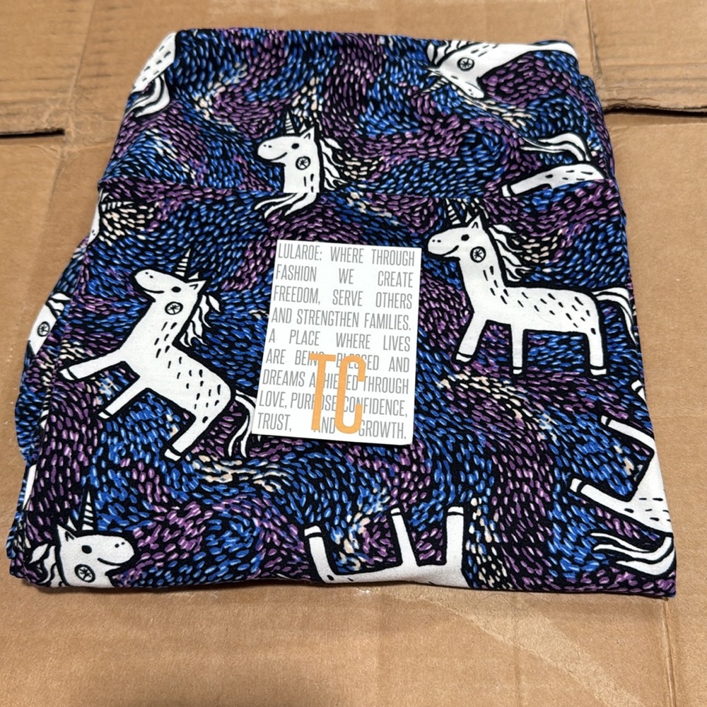Colorful LuLaRoe Unicorn Leggings - Picture 4 of 4